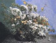 Gustave Courbet Flower Spain oil painting artist